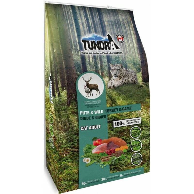 Tundra Cat Adult Pute & Wild - 3,8 kg (8,14 € pro 1 kg) von Tundra