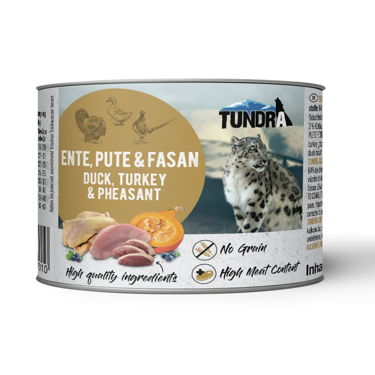 Tundra Cat Ente, Pute & Fasan 6x200g von Tundra