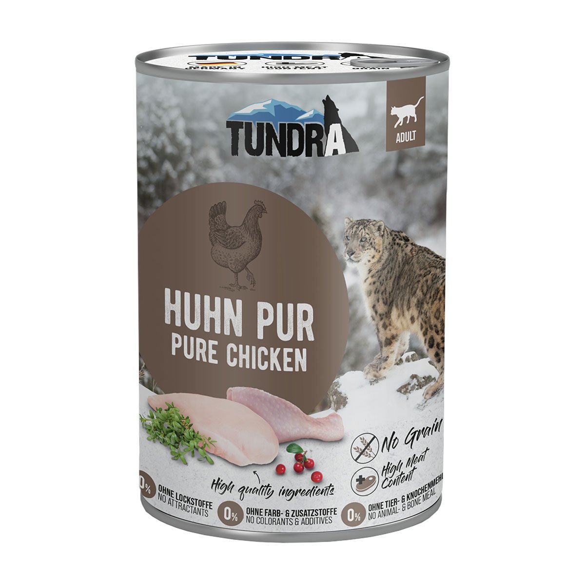 Tundra Cat Huhn Pur 12x400g Tundra Cat Huhn Pur 12x400g von Tundra