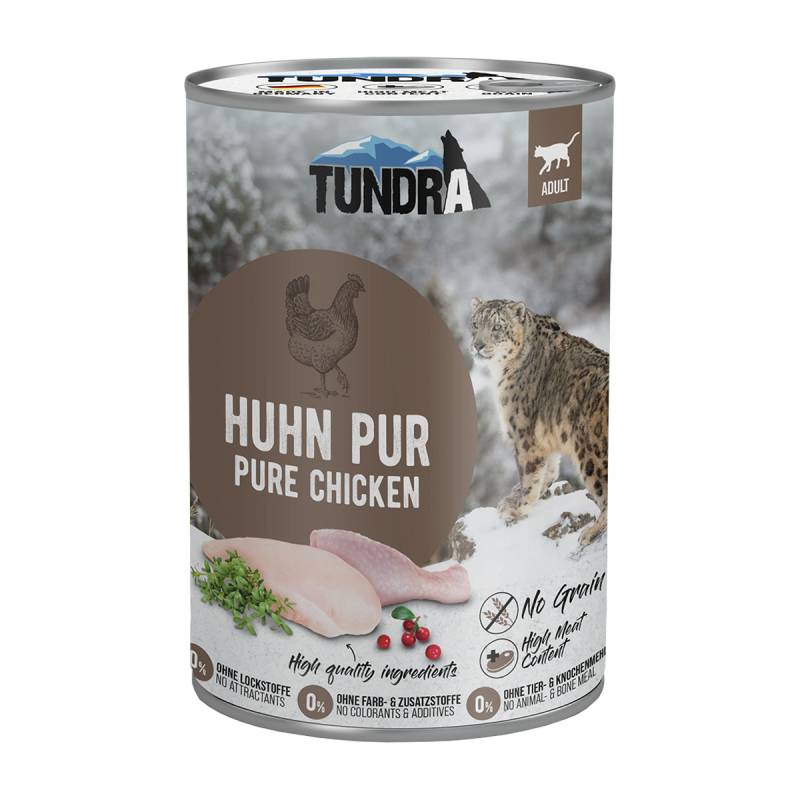 Tundra Cat Huhn Pur 6x400g von Tundra