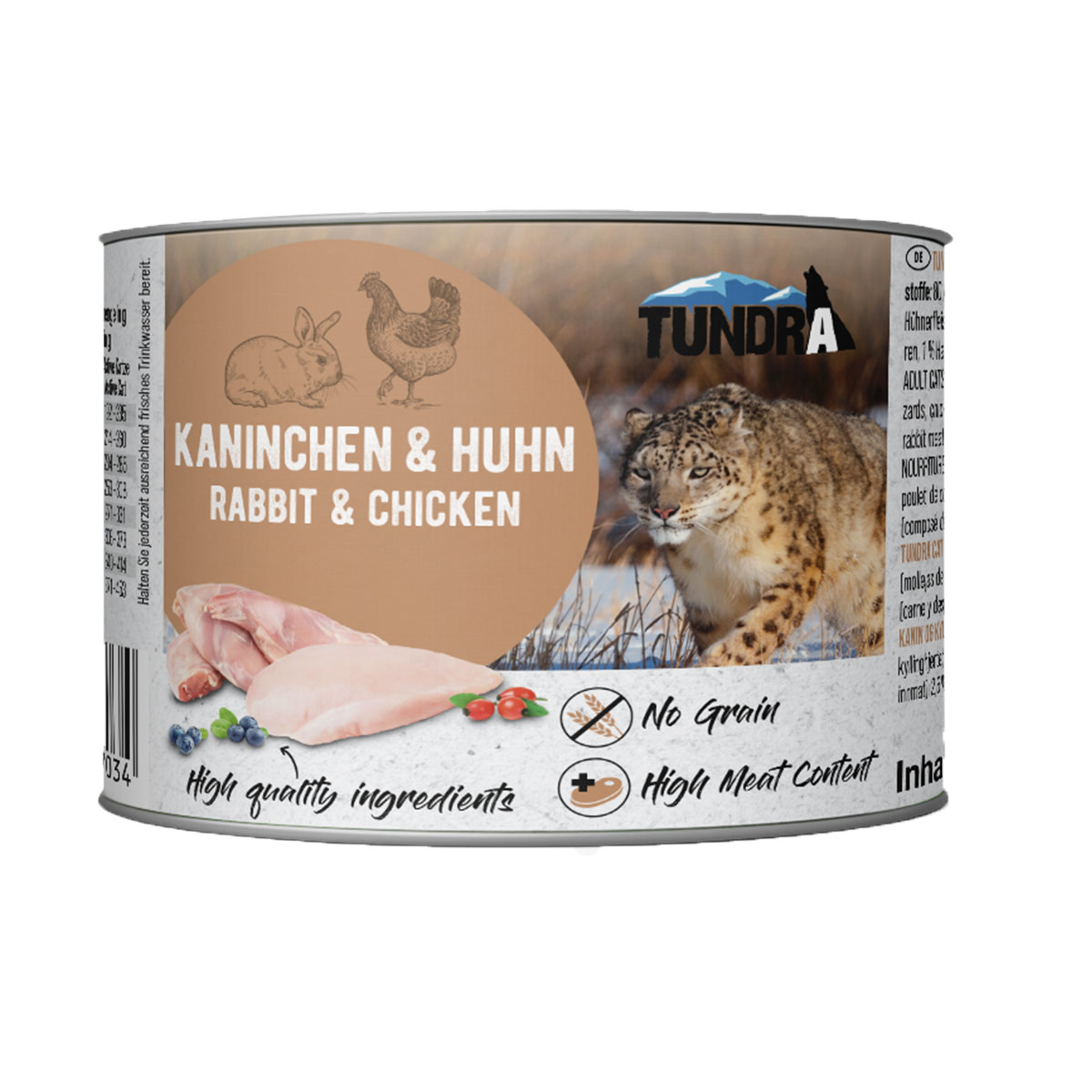 Tundra Cat Kaninchen & Huhn 6x200g von Tundra