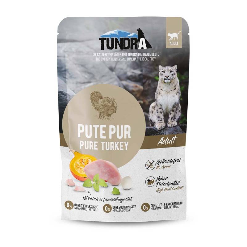 Tundra Cat Pouchpack Pute pur 16x85g von Tundra