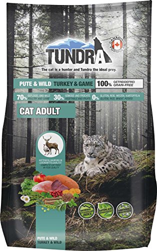 Tundra Cat Trockenfutter getreidefrei Pute & Wild - Turkey & Game 272 g von Tundra