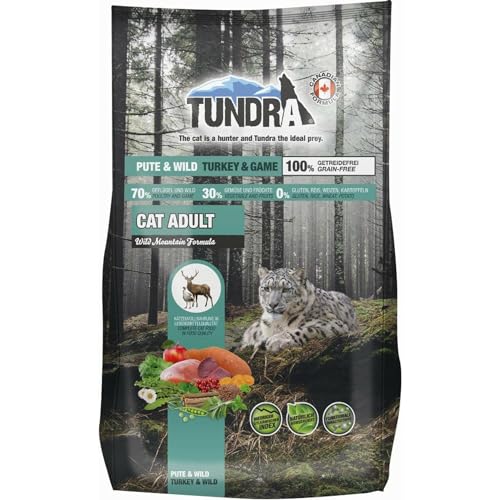 Tundra Cat Trockenfutter getreidefrei Pute & Wild - Turkey & Game 272 g von Tundra