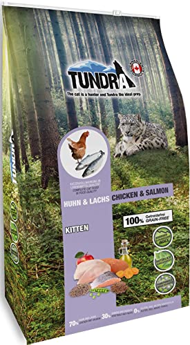 Tundra Cat Trockenfutter Kitten Huhn & Lachs - Chicken & Salmon 6,8 kg von Tundra