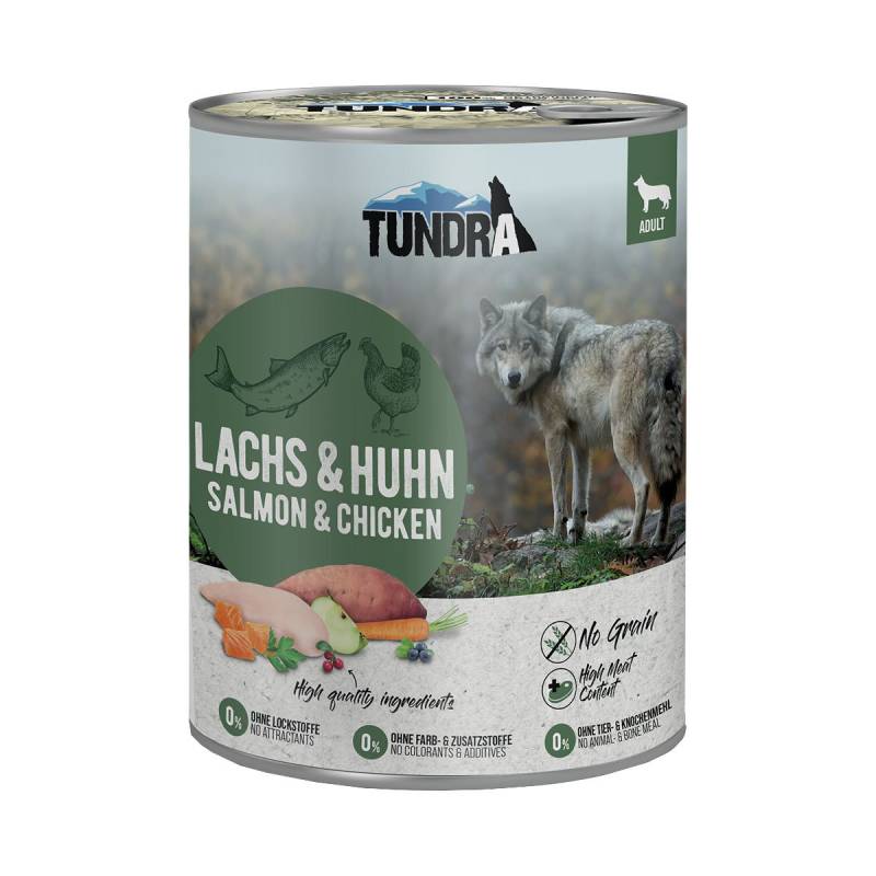 Tundra Dog Lachs & Huhn 12x800g von Tundra