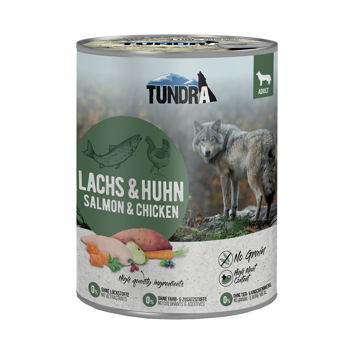 Tundra Dog Lachs & Huhn 6x800g von Tundra