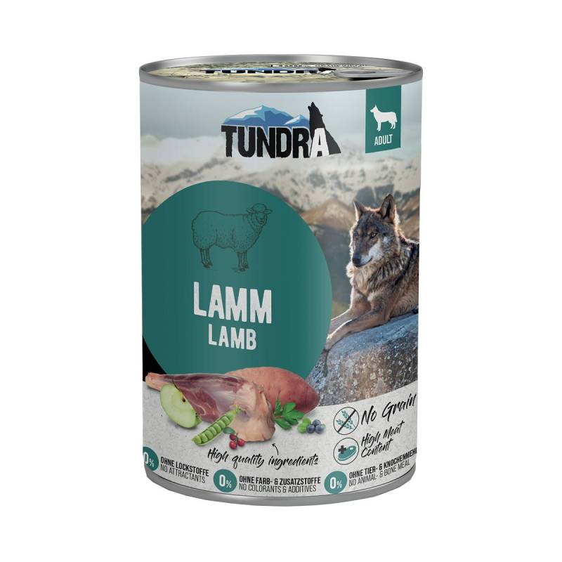 Tundra Dog Lamm 6x400g von Tundra