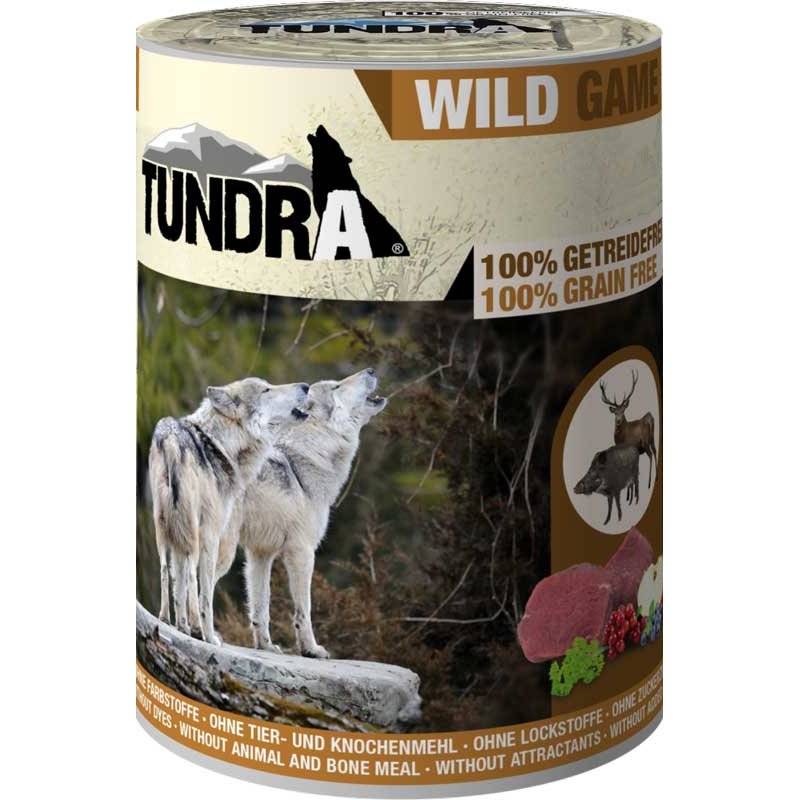 Tundra Hunde-Nassfutter Wild - 400 g (5,73 € pro 1 kg) von Tundra