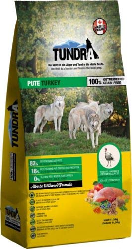Tundra Hundefutter Pute - getreidefrei (11,34kg) von Tundra