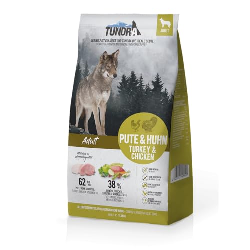 Tundra Hundefutter Pute - getreidefrei (11,34kg) von Tundra