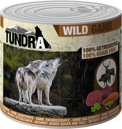 Tundra Hundefutter Wild - Nassfutter (800g) von Tundra