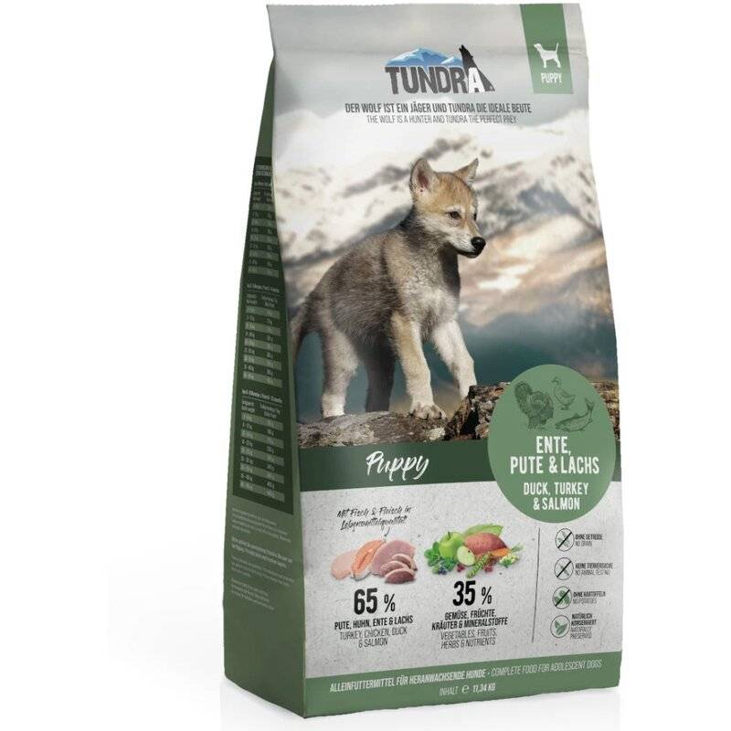 Tundra Puppy Welpenfutter - 11,34 kg (5,73 € pro 1 kg) von Tundra