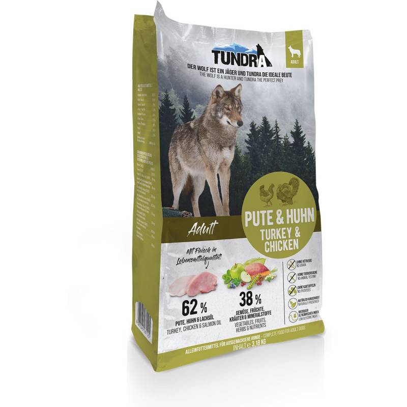 Tundra Trockenfutter Pute & Huhn 3,18kg von Tundra