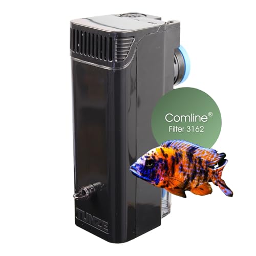 Tunze Comline Filter 3162 I Süßwasserfilter zur Oberflächenabsaugung + Absaugung von Bodennähe für Aquarien mit 60-400 L I Aquariumfilter mit starker Magnethalterung I Flexibles Filtermedium Tunze Comline Filter 3162 I Süßwasserfilter zur Oberflächenabsaugung + Absaugung von Bodennähe für Aquarien mit 60-400 L I Aquariumfilter mit starker Magnethalterung I Flexibles Filtermedium von Tunze