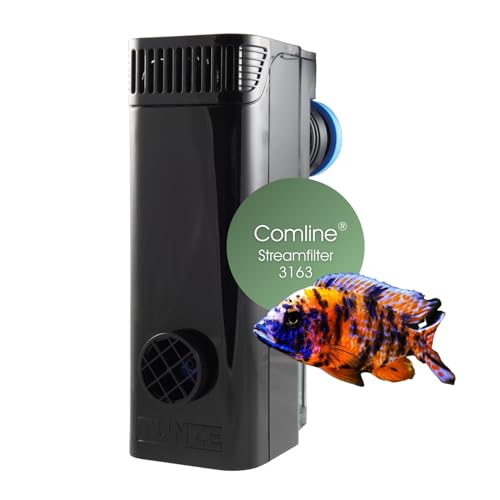 Tunze Comline Streamfilter 3163 I Süßwasserfilter zur Oberflächenabsaugung + Absaugung von Bodennähe für Aquarien mit 60-400 L I Aquariumfilter mit starker Magnethalterung I Flexibles Filtermedium Tunze Comline Streamfilter 3163 I Süßwasserfilter zur Oberflächenabsaugung + Absaugung von Bodennähe für Aquarien mit 60-400 L I Aquariumfilter mit starker Magnethalterung I Flexibles Filtermedium von Tunze