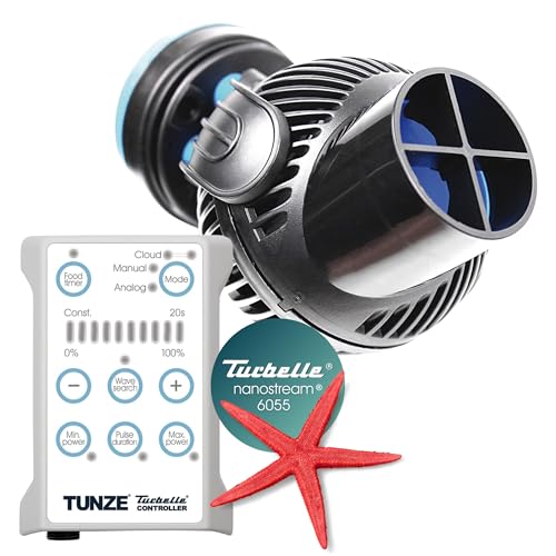 Tunze Strömungspumpe Turbelle nanostream 6055 I Pumpe für 3D einstellbare Strömung I Propellerpumpe mit Magnet Holder & Silence Klemme bis 15mm Glasstärke I Wasserpumpe für Salzwasser-Aquarium Tunze Strömungspumpe Turbelle nanostream 6055 I Pumpe für 3D einstellbare Strömung I Propellerpumpe mit Magnet Holder & Silence Klemme bis 15mm Glasstärke I Wasserpumpe für Salzwasser-Aquarium von Tunze