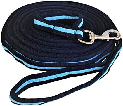 Longierleine für Hunde, extra lang, 6 m, Blau Longierleine für Hunde, extra lang, 6 m, Blau von Turners