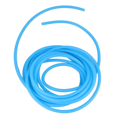 Tuwei Flexibler Silikon-Luftschlauch, Flexibler Silikon-Luftschlauch, Langlebiges Silikon, Flexibel für Zuhause (Blue) von Tuwei
