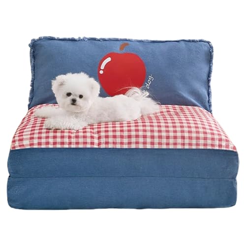 Sofabett Für Hunde | Haustier-Schlafsofa | Universalsofa Für Alle Jahreszeiten | Komplett Abnehmbar, Waschbar, Faltbar Und Flach, Hundebett, Katzenschlafmatte - Geeignet Für Katzen Und Kleine Hunde Sofabett Für Hunde | Haustier-Schlafsofa | Universalsofa Für Alle Jahreszeiten | Komplett Abnehmbar, Waschbar, Faltbar Und Flach, Hundebett, Katzenschlafmatte - Geeignet Für Katzen Und Kleine Hunde von Tuxuseo