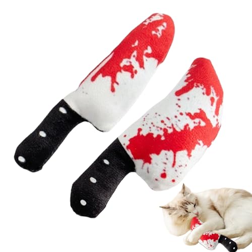 Tuxuseo Katze Kauspielzeug | Plüschkatnip -Zahnenspielzeug Für Kätzchen | 2 Stücke Bloody Cutter Design | Interaktiver Katzenkratzer Für Solospiel, Jagd Im Freien, Training Hund Großer Rasse Übung Tuxuseo Katze Kauspielzeug | Plüschkatnip -Zahnenspielzeug Für Kätzchen | 2 Stücke Bloody Cutter Design | Interaktiver Katzenkratzer Für Solospiel, Jagd Im Freien, Training Hund Großer Rasse Übung von Tuxuseo