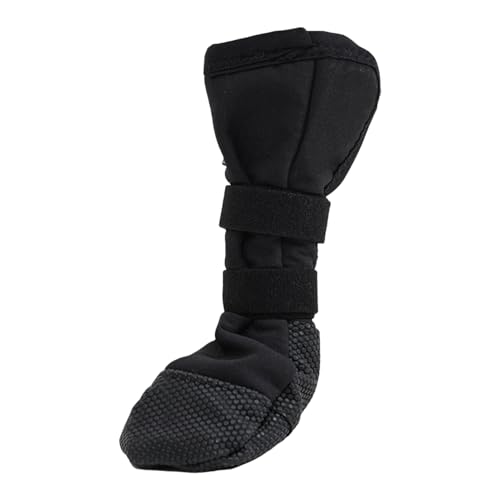 4 x Hundestiefel, Pfotenschutz, wasserdicht, für verletzte , Wunderholungsstiefel, verstellbar, rutschfest, für Spaziergänge für kleine, mittelgroße und große Haustiere 4 x Hundestiefel, Pfotenschutz, wasserdicht, für verletzte , Wunderholungsstiefel, verstellbar, rutschfest, für Spaziergänge für kleine, mittelgroße und große Haustiere von Tuxxjzm