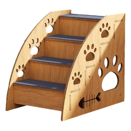 Hundetreppe | Haustiertreppe für Bett | rutschfeste Haustiertreppe für kleine Hunde und Katzen | Hunderampe aus | Haustiertreppe für kleine Hunde | Haustier-Kätzchenrampe für Sofa | Hundetreppe Hundetreppe | Haustiertreppe für Bett | rutschfeste Haustiertreppe für kleine Hunde und Katzen | Hunderampe aus | Haustiertreppe für kleine Hunde | Haustier-Kätzchenrampe für Sofa | Hundetreppe von Tuxxjzm