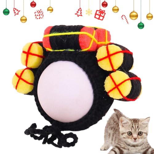 Tuxxjzm Hunde-Mütze, bequem, warm, Haustierzubehör, Hundehut, Katzenhut für Halloween, Mottoparty, Maskerade, Weihnachten, Alltag Tuxxjzm Hunde-Mütze, bequem, warm, Haustierzubehör, Hundehut, Katzenhut für Halloween, Mottoparty, Maskerade, Weihnachten, Alltag von Tuxxjzm