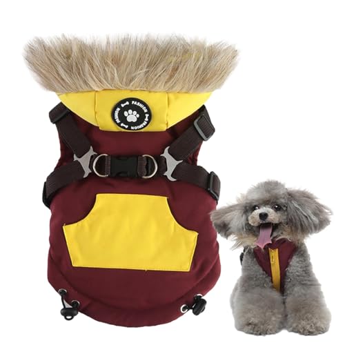 Tuxxjzm Hunde-Wintermantel mit Kapuze, Hundemantel mit Reißverschluss,Warme Hundekleidung mit Reißverschluss | Haustierbekleidung für kaltes Wetter, Bequeme Hundemäntel für den Alltag, Spaziergänge, Tuxxjzm Hunde-Wintermantel mit Kapuze, Hundemantel mit Reißverschluss,Warme Hundekleidung mit Reißverschluss | Haustierbekleidung für kaltes Wetter, Bequeme Hundemäntel für den Alltag, Spaziergänge, von Tuxxjzm