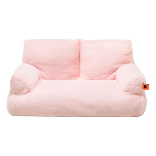 Tuxxjzm Katzen-Couch-Bett, waschbares Haustiersofa, abnehmbares Haustierbett, Plüsch, Welpenbett, kleines Hundesofa für Haustierbedarf, kleine, mittelgroße Hunde, Katzen Tuxxjzm Katzen-Couch-Bett, waschbares Haustiersofa, abnehmbares Haustierbett, Plüsch, Welpenbett, kleines Hundesofa für Haustierbedarf, kleine, mittelgroße Hunde, Katzen von Tuxxjzm