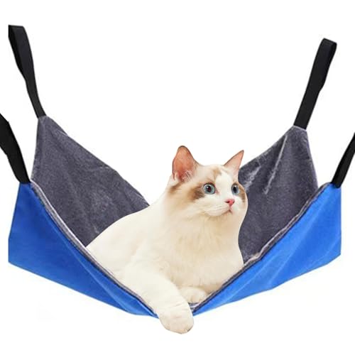 Tuxxjzm Katzenhängematte für Käfig, verstellbare Katzenschaukelbett, Haustierhängematte, Kätzchenbett, Käfigzubehör, bequeme Ruhematte für Kätzchen, Frettchen, Welpen, Kaninchen, Kleintiere Tuxxjzm Katzenhängematte für Käfig, verstellbare Katzenschaukelbett, Haustierhängematte, Kätzchenbett, Käfigzubehör, bequeme Ruhematte für Kätzchen, Frettchen, Welpen, Kaninchen, Kleintiere von Tuxxjzm