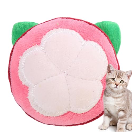 Tuxxjzm Katzenkissen Spielzeug | Interaktives Katzenspielzeug in Fruchtform - Katzenkau-Trainingsspielzeug, Obsttyp Katzenkauspielzeug mit Katzenminze für Katzen Tuxxjzm Katzenkissen Spielzeug | Interaktives Katzenspielzeug in Fruchtform - Katzenkau-Trainingsspielzeug, Obsttyp Katzenkauspielzeug mit Katzenminze für Katzen von Tuxxjzm