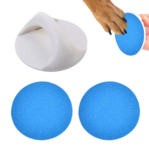 Tuxxjzm Kratzbrett für Hundenägel, rundes Holzschneider-Set, geräuschlose Haustierfeile mit 2 austauschbaren Schleifpapier für Haustiere, Katzen, Hunde, Welpen Tuxxjzm Kratzbrett für Hundenägel, rundes Holzschneider-Set, geräuschlose Haustierfeile mit 2 austauschbaren Schleifpapier für Haustiere, Katzen, Hunde, Welpen von Tuxxjzm