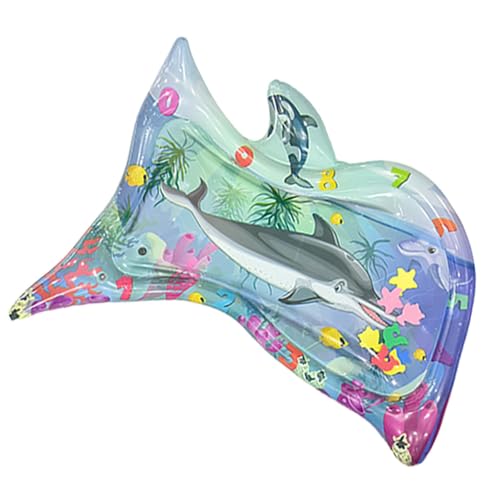 Tuxxjzm Sensorische Wasserspielmatte für Katzen | Verdickte Fischform Sensorische Spielmatte Cartoon | Coole Haustier Wasser Sensorische Matte Interaktives Spielzeug Haustierbedarf für Indoor Outdoor Tuxxjzm Sensorische Wasserspielmatte für Katzen | Verdickte Fischform Sensorische Spielmatte Cartoon | Coole Haustier Wasser Sensorische Matte Interaktives Spielzeug Haustierbedarf für Indoor Outdoor von Tuxxjzm