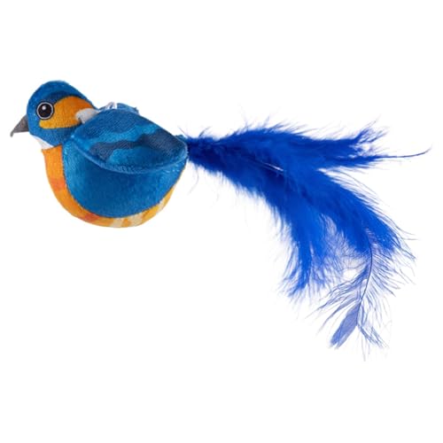 Tuxxjzm Zwitschernder Vogel Katzenspielzeug - Flapping Wings Zwitschern Vogel - Interaktives Realistisches Vogel Katzenspielzeug, Katzenspielzeug Vogel Der Flaps, Automatisches Katzenspielzeug für Tuxxjzm Zwitschernder Vogel Katzenspielzeug - Flapping Wings Zwitschern Vogel - Interaktives Realistisches Vogel Katzenspielzeug, Katzenspielzeug Vogel Der Flaps, Automatisches Katzenspielzeug für von Tuxxjzm