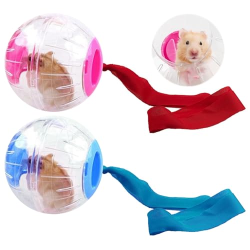 Hamster Run Ball 2 Stück Laufkugel für Hamster Kunststof Hamsterball Mit Zugseil Leise Hamster Spielzeug small Haustier Rolle Kugel Nagerspielzeug zum Laufen für Hamster-Kleintiere Hamster Run Ball 2 Stück Laufkugel für Hamster Kunststof Hamsterball Mit Zugseil Leise Hamster Spielzeug small Haustier Rolle Kugel Nagerspielzeug zum Laufen für Hamster-Kleintiere von Twinice