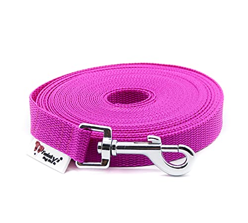Twinkys Dog Style Hundeleine Schleppleine MIT Handschlaufe Pink 20 Meter 20 mm breit für Hunde bis 50 kg Made IN Germany Twinkys Dog Style Hundeleine Schleppleine MIT Handschlaufe Pink 20 Meter 20 mm breit für Hunde bis 50 kg Made IN Germany von Twinkys
