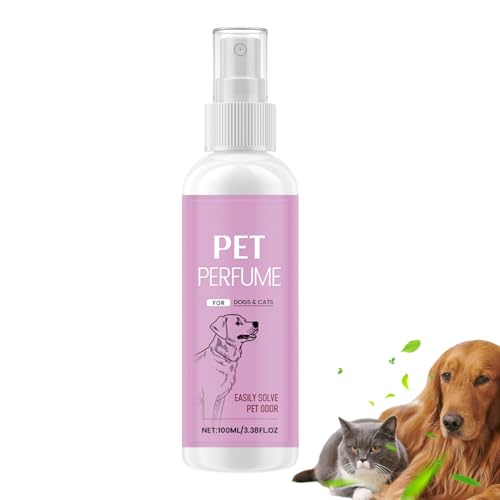 TyCylKu Haustier Geruchsentferner | 100ml Urin Geruchsentferner - Frischeduft Langanhaltender Duft Tragbarer Sprühreiniger | Tragbar für Couch, Raum, Polster, Müll, Badezimmer, Stoff, Haus, Schrank TyCylKu Haustier Geruchsentferner | 100ml Urin Geruchsentferner - Frischeduft Langanhaltender Duft Tragbarer Sprühreiniger | Tragbar für Couch, Raum, Polster, Müll, Badezimmer, Stoff, Haus, Schrank von TyCylKu