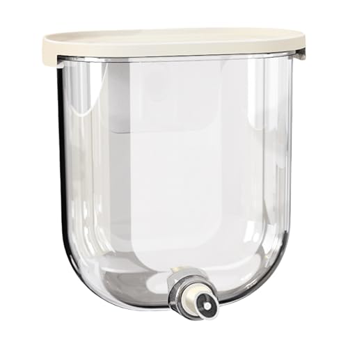 TyCylKu Vogel Wasserspender für Käfig,Vogeltränke - Montiertes Vogeltränke-Käfig 330ml Pin-Touch-Design für Finken, Kanarienvögeln und Wellensittichen von TyCylKu