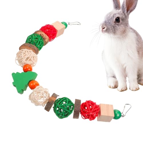 TyCylKu Vogelkäfig-Weihnachtsspielzeug,Weihnachtsthema-Vogelkäfigspielzeug | Kleintier-Kauspielzeug - Vogelschaukelspielzeug für Kleintiere, Sittiche, Nymphensittiche, Wellensittiche, Lovebirds, TyCylKu Vogelkäfig-Weihnachtsspielzeug,Weihnachtsthema-Vogelkäfigspielzeug | Kleintier-Kauspielzeug - Vogelschaukelspielzeug für Kleintiere, Sittiche, Nymphensittiche, Wellensittiche, Lovebirds, von TyCylKu