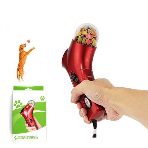 Interaktiver Leckerli-Starter für Hunde – Automatischer Belohnungsspender für Haustier-Training, für Fernfütterung, lustige Übung & Gehorsamkeitstraining (ideal für Hunde/Katzen) von Tyasoleil