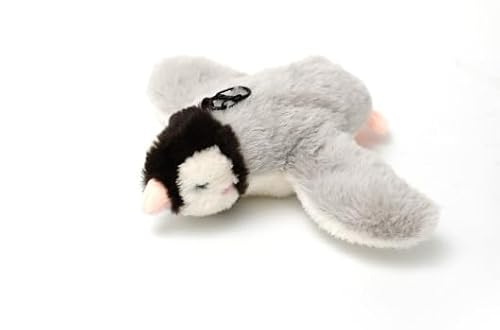 Tyasoleil Zwitschernder Vogel Katzenspielzeug, Interaktives Flapping Vogel Katzenspielzeug, Simuliertes Zwitschern Vogel Katzenspielzeug Flapping Wings, Plüsch Katzenspielzeug für Indoor (Pinguin) von Tyasoleil