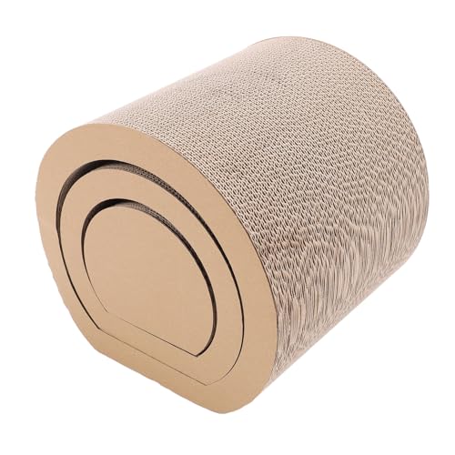 3 in 1 Katzenkratzer -Karton -Wellpapier Multifunktion Cat Kratztunnel Kratzpolster für Kitty -Spiele -Übungen 3 in 1 Katzenkratzer -Karton -Wellpapier Multifunktion Cat Kratztunnel Kratzpolster für Kitty -Spiele -Übungen von Tyenaza