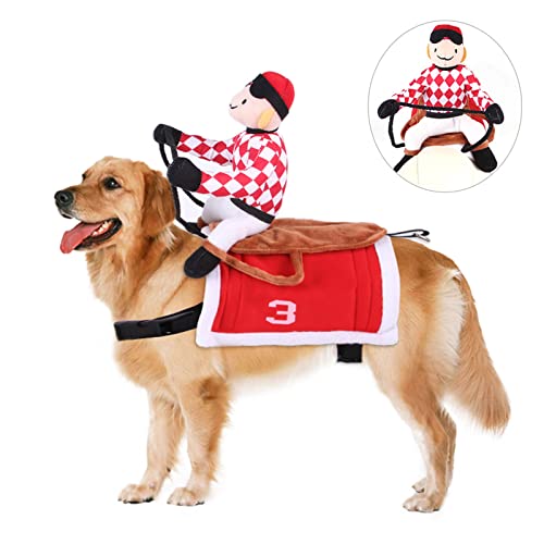 Halloween Dog Pet Horse Race Catufe Catort Corts Fory Fory Party Cosplay (L) von Tyenaza