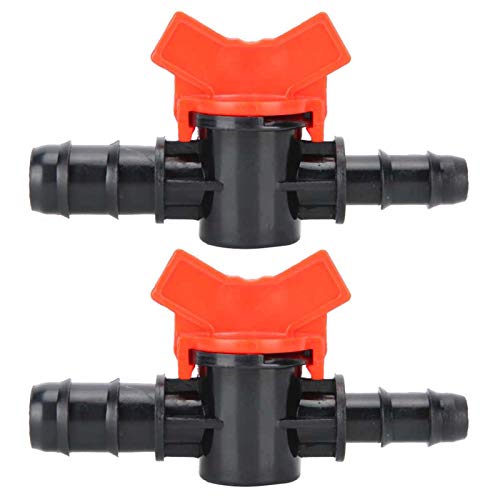Tyenaza 2 Stück Aquarium-Wasserflussreglerventil, 10 mm 14 mm Durchmesser Wasserflussregler von Tyenaza