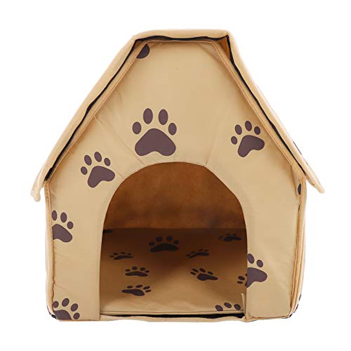 Tyenaza Haustierhaus, faltbares Bett, kleine Stellfläche, Haustierbett, Zelt, Welpenkatze, abnehmbares, waschbares Haus, faltbares Hundebett für die Heimtierhandlung Tyenaza Haustierhaus, faltbares Bett, kleine Stellfläche, Haustierbett, Zelt, Welpenkatze, abnehmbares, waschbares Haus, faltbares Hundebett für die Heimtierhandlung von Tyenaza