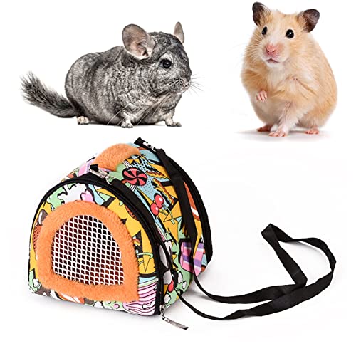 Tyenaza Kleinstierträgertasche, Abnehmbarer tragbarer Hamster -Reisetasche für Meerschweinchen Igel Hamster Chinchillas Eichhörnchen Tyenaza Kleinstierträgertasche, Abnehmbarer tragbarer Hamster -Reisetasche für Meerschweinchen Igel Hamster Chinchillas Eichhörnchen von Tyenaza