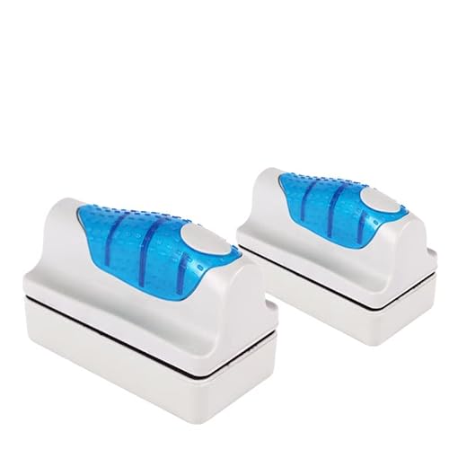 Tyenaza Magnetische Aquariumbürste, schwimmender Aquariumschrubber mit hoher Saugkraft, zum Entfernen von Glas von Tyenaza