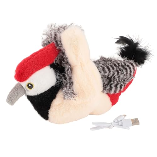 Tyenaza Schlagvogel-Katzenspielzeug, simuliertes zwitscherndes Vogel-Katzenspielzeug, Katzen-Vogelspielzeug interaktiv, Schlagvogel-Katzenspielzeug, Schlagmodus-Zyklus, Tyenaza Schlagvogel-Katzenspielzeug, simuliertes zwitscherndes Vogel-Katzenspielzeug, Katzen-Vogelspielzeug interaktiv, Schlagvogel-Katzenspielzeug, Schlagmodus-Zyklus, von Tyenaza