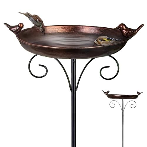 Tyinerc Becken für Vögel, nur verstärkte Außenteiche, tragbar, dekorativ, wasserdicht, Tränke, wenig tief, für Terrasse, Balkon, Garten, zum Anziehen von Wildtieren Tyinerc Becken für Vögel, nur verstärkte Außenteiche, tragbar, dekorativ, wasserdicht, Tränke, wenig tief, für Terrasse, Balkon, Garten, zum Anziehen von Wildtieren von Tyinerc